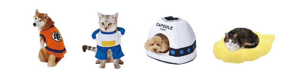 「ドラゴンボールZ」「セーラームーン」コラボのペット用品「キャラペティ」