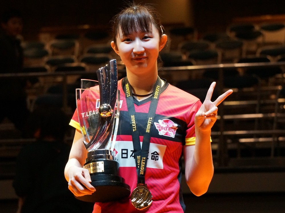 早田選手はシーズンMVPにも輝いた