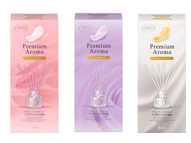 リッチな香り広がる消臭芳香剤　スティックタイプで香水調の香り