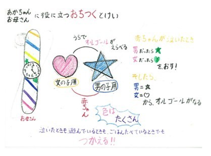 参加した小学生が知恵を絞った「発明」アイディア作品
