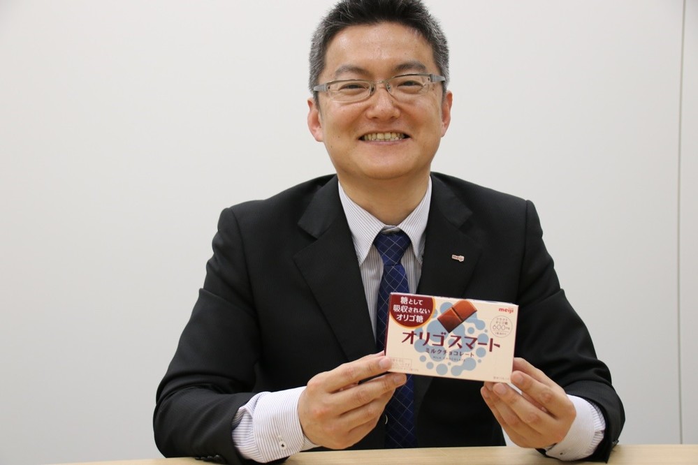 体内に糖として吸収されにくい成分　明治に聞く「新チョコ」の秘密