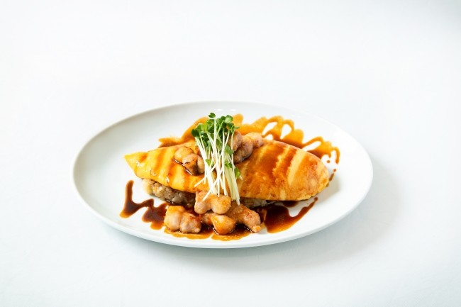 関西大会代表
長屋オムライス（大阪市北区）
『関西風ソースのふわトンオムライス』　