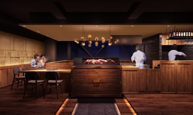 カジュアルシックな内装の店内