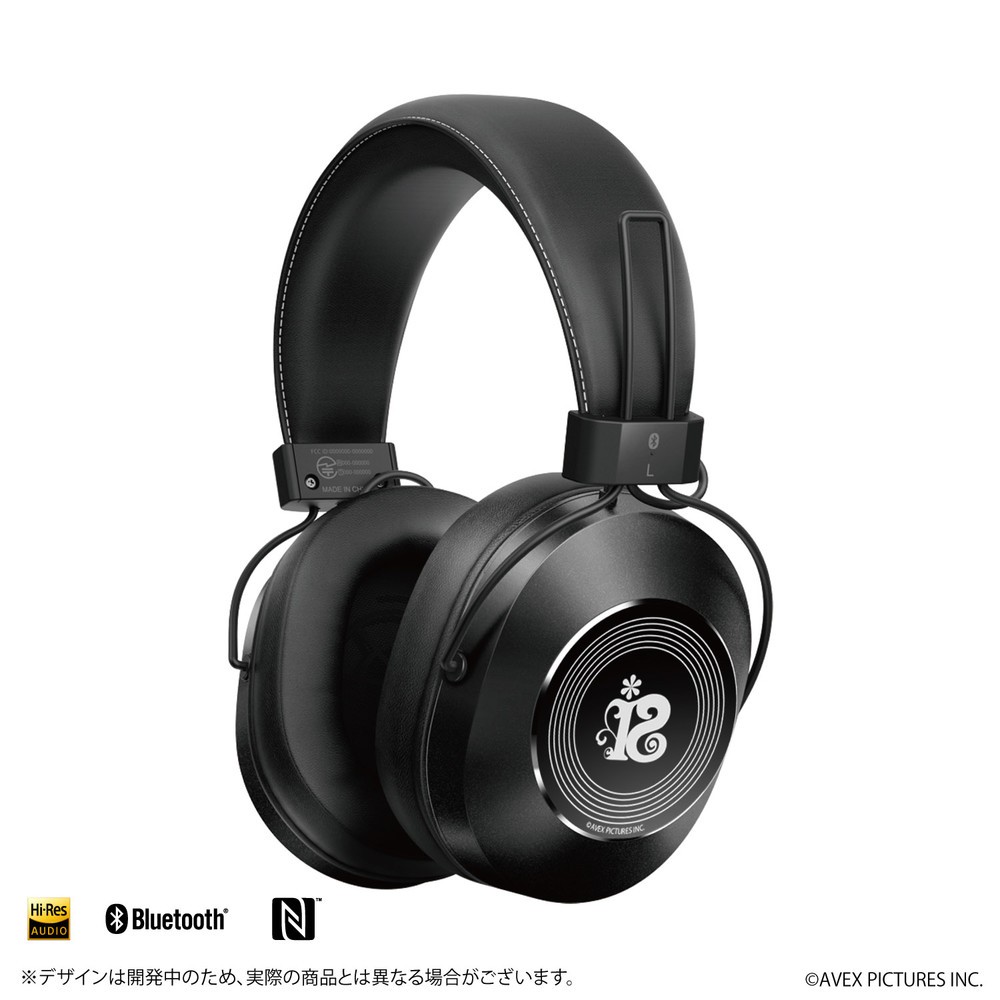 声優アイドルユニット「i Ris」コラボモデル　ブルートゥースヘッドホン