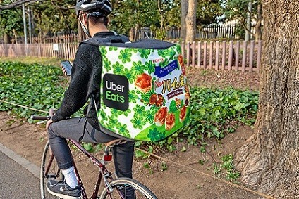 Uber Eatsで配達される