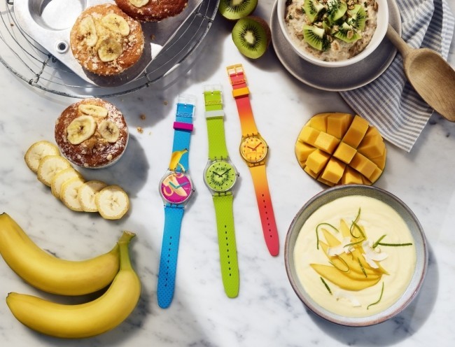 ネオンカラーとコントラストが効いたウオッチ　「Energy Boost」シリーズ