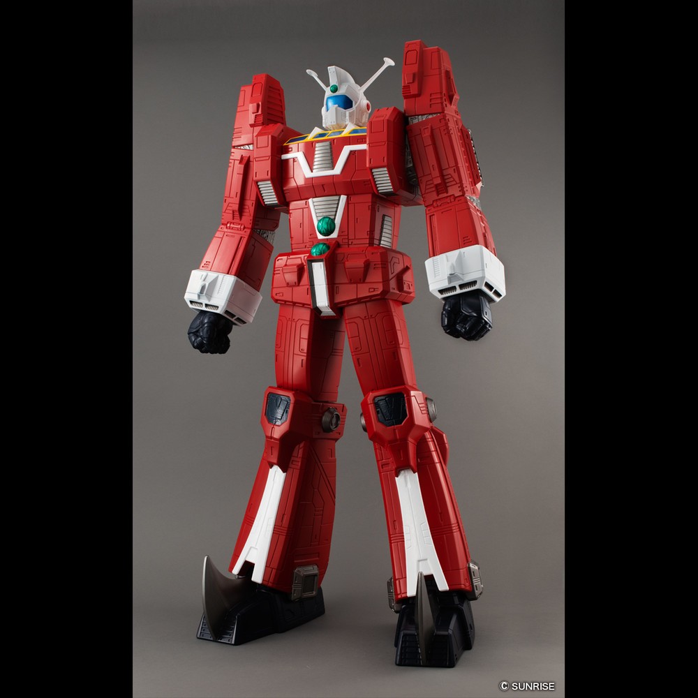 「伝説巨神イデオン」全高約73センチのジャンボソフビフィギュア