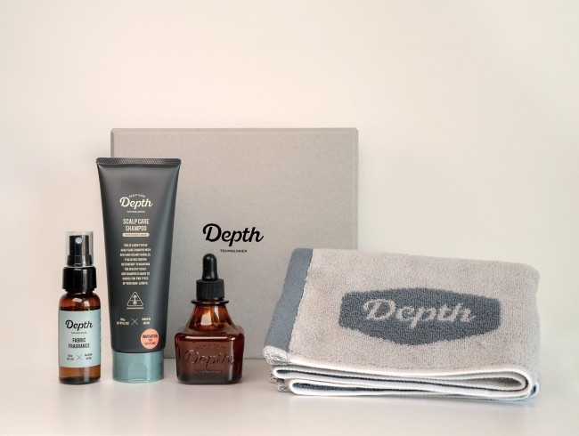 男女兼用スカルプケアブランド「Depth」　父の日ギフトセット