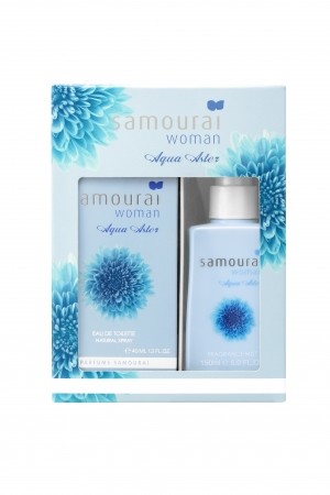 フレグランス「サムライウーマン　アクアアスター」が香るコフレセット