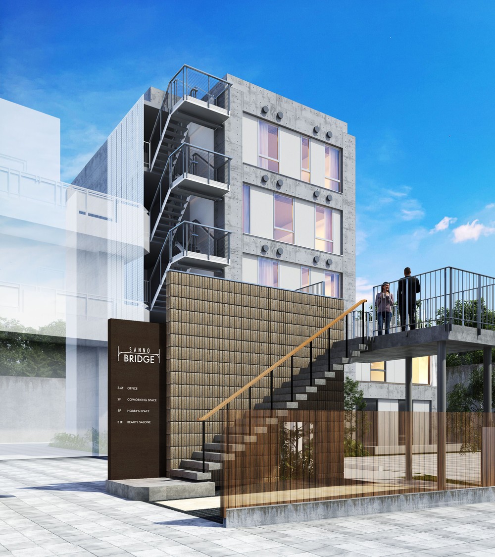 BIZ comfort 大森山王外観図