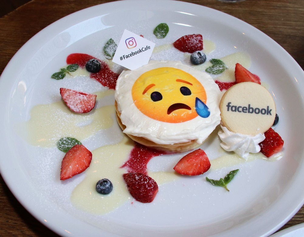 もっとも「甘い」ホワイトチョコレートの「悲しいね」パンケーキ