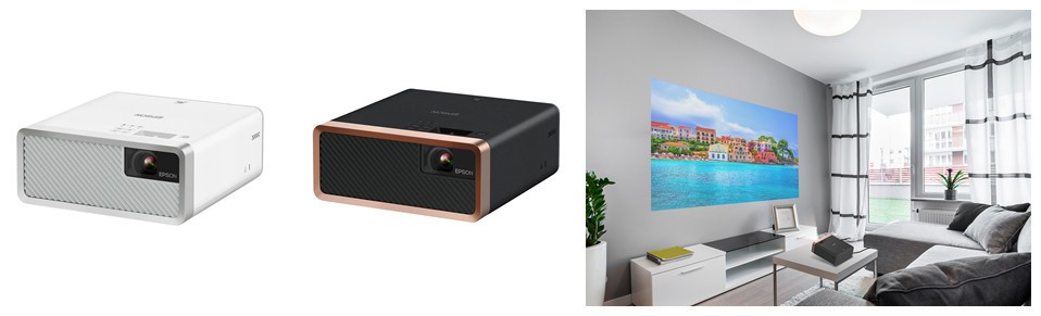 部屋から部屋へ気軽に持ち運んで大画面を満喫　ホームプロジェクター