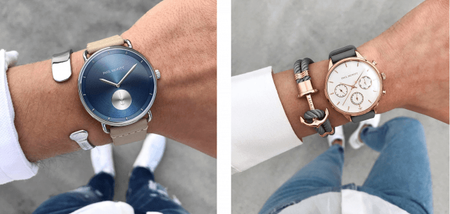 「アンカー」モチーフ　ドイツブランド「PAUL HEWITT」の時計