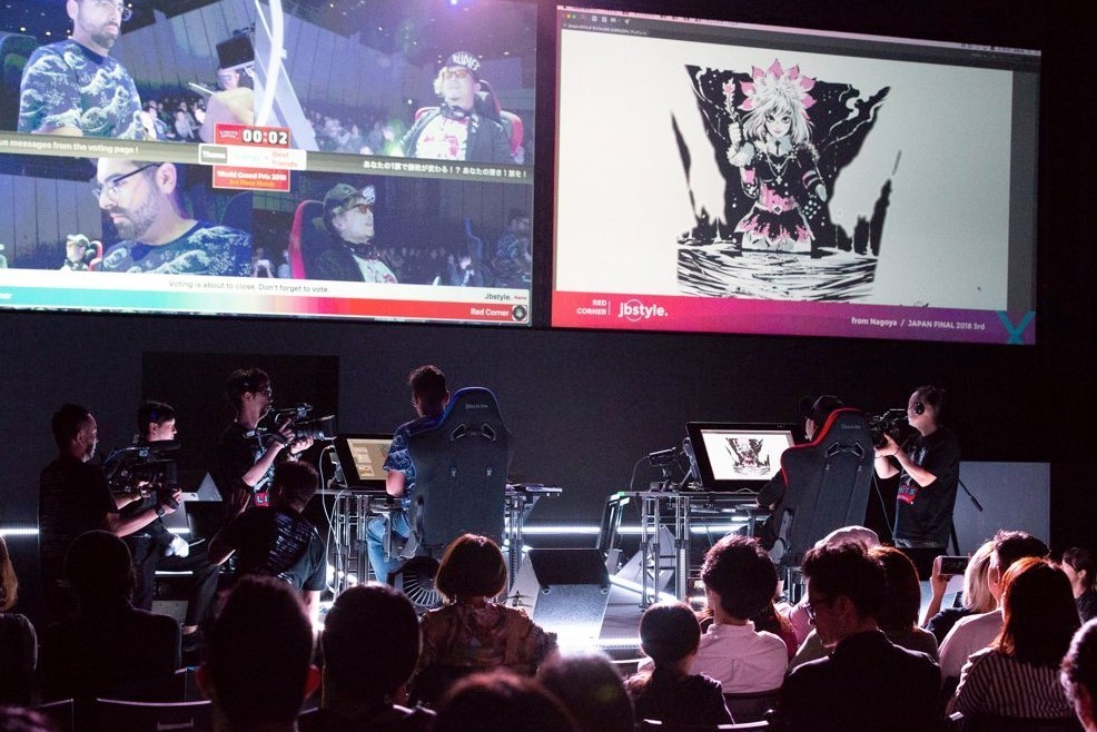 20分でイラストの腕競う　競技型デジタルアートの頂上決戦「リミッツ」世界大会が開催 