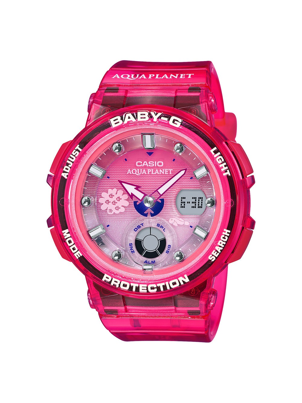 CASIO「BABY-G」 サンゴを守る「アクアプラネット」とコラボした新