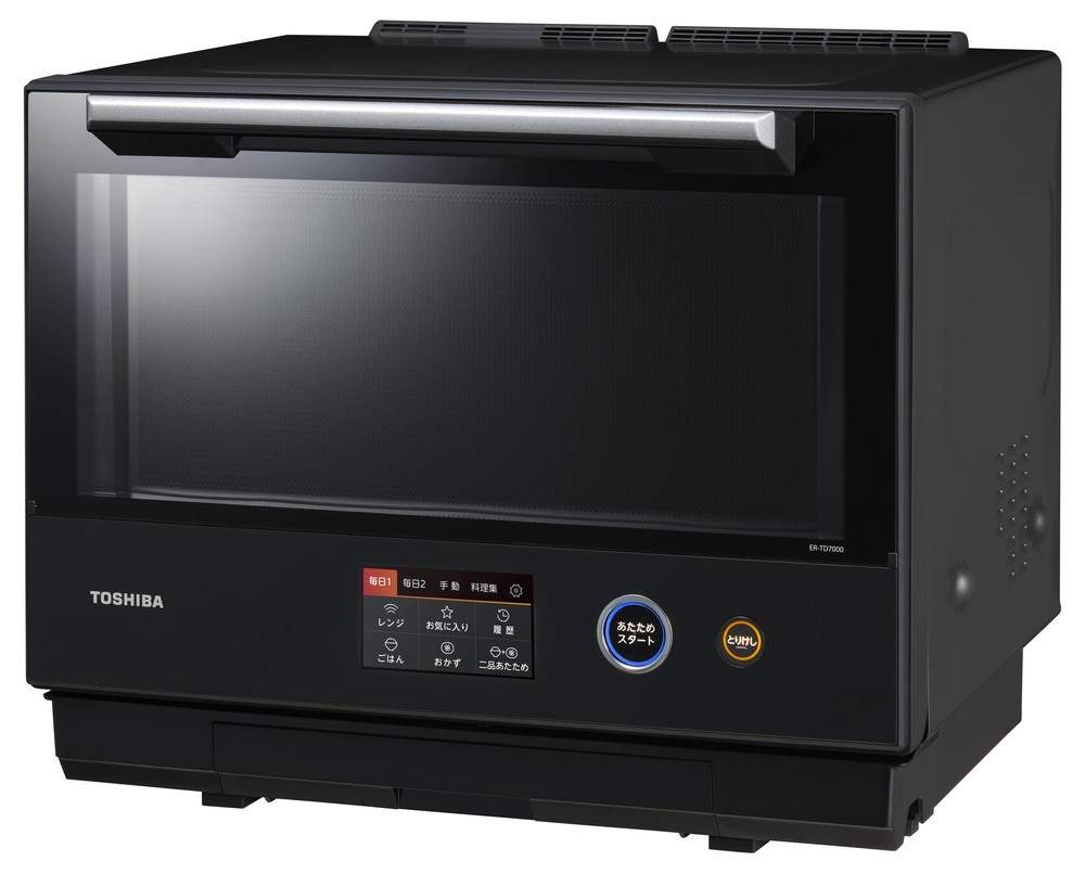 より適温に温め、仕上がり温度が均一に　過熱水蒸気オーブンレンジ