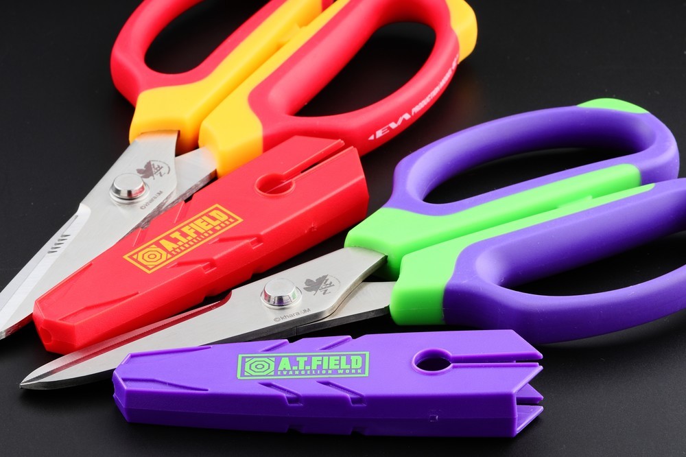 「エヴァンゲリオン初号機」＆「2号機」デザインのクラフトハサミ