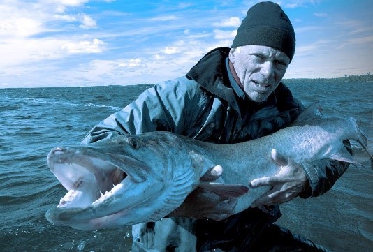 ジェレミー・ウェイドさんとカナダの「マスキーパイク」