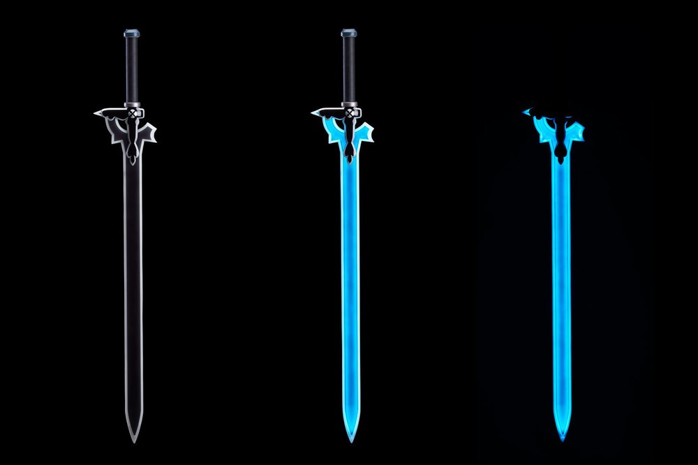「キリト」が愛用する魔剣を、各種ギミックを搭載して立体化