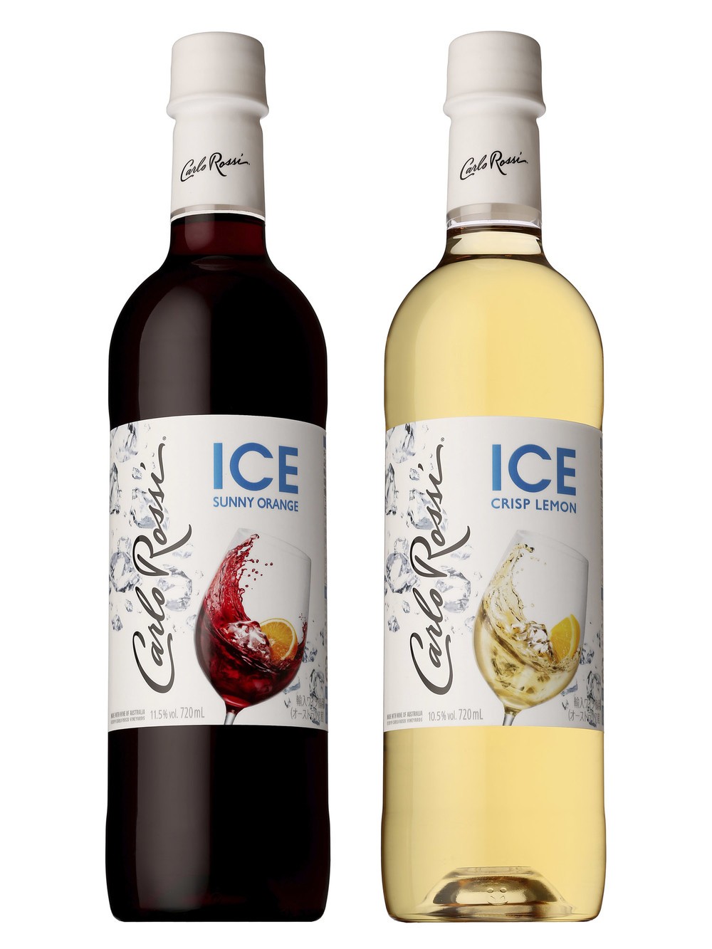 氷を入れて楽しむワイン　「カルロロッシICE」からレッドとホワイト