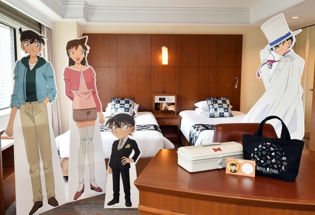ホテルの制服姿のコナンがお出迎え　「名探偵コナンルーム」宿泊プラン