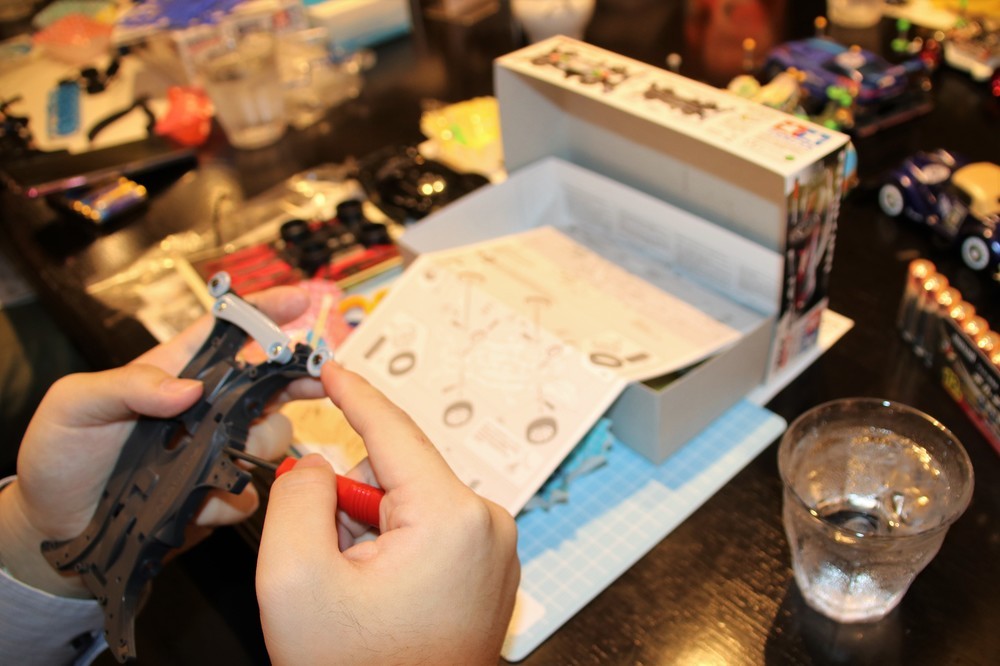 作業が早い参加者は30分ほどで完成