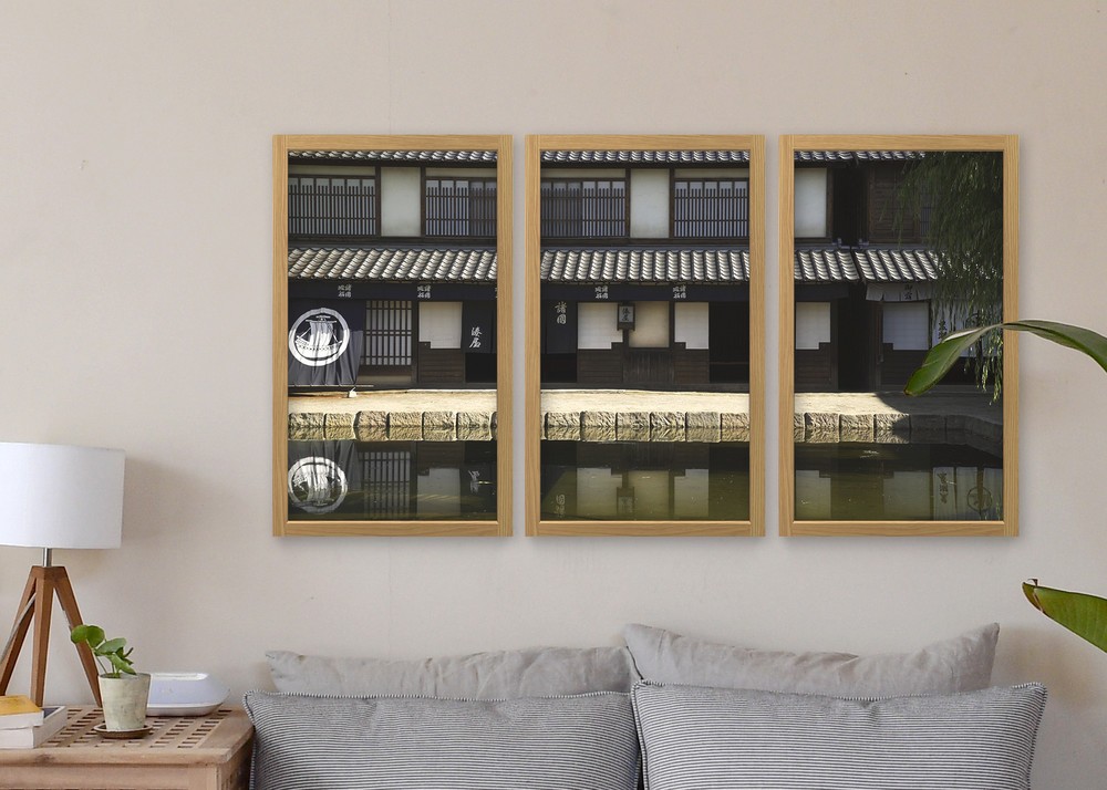 窓に映る江戸時代の景色　「東映太秦映画村」が映像に