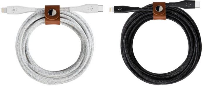 防弾チョッキに使う「アラミド繊維」で補強　高耐久ライトニングケーブル