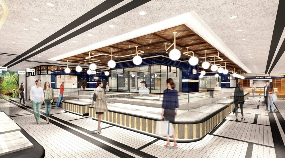 地下のフードエリアのイメージ