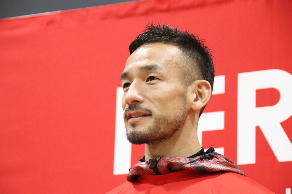 取材に答える中田さん