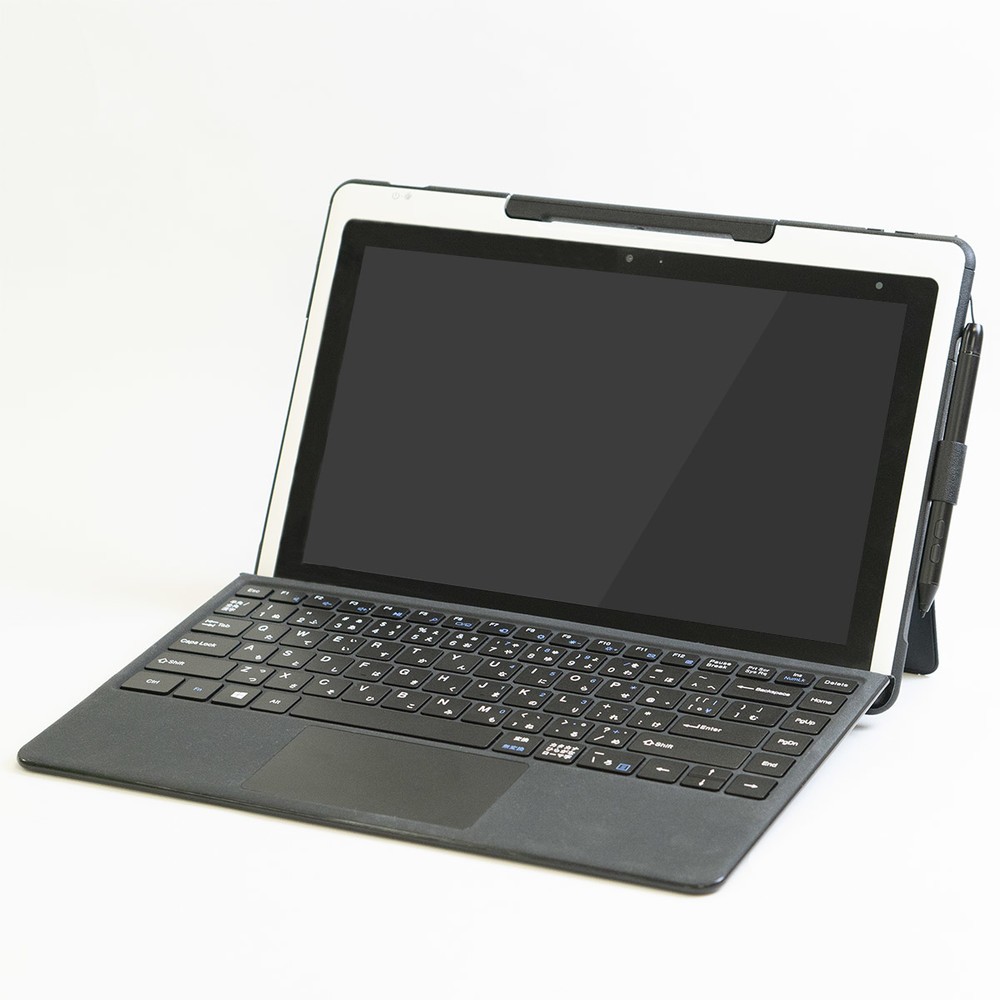 脱着式キーボード付属　ノートPCにもなるタブレット型端末