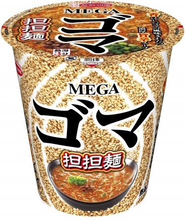 とにかくゴマ、ゴマ、ゴマの担担麺　エースコックから