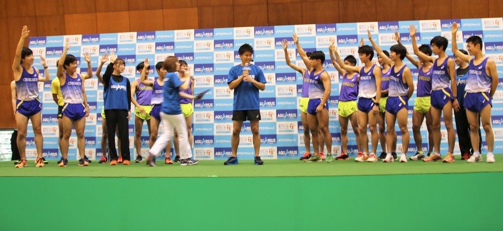 武井さんに質問したい部員たち