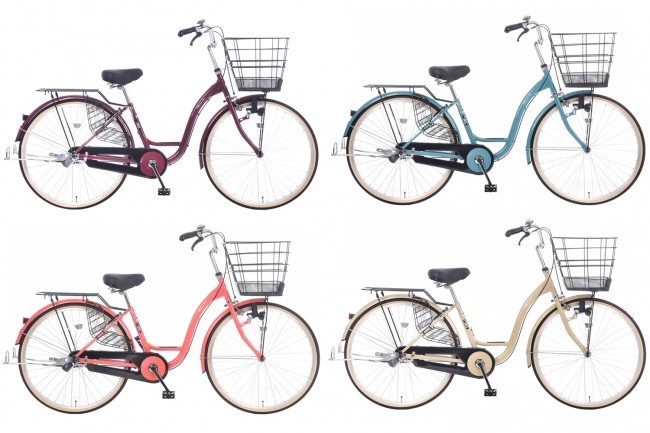 毎日の買い物に特化した買い物専用自転車シリーズ