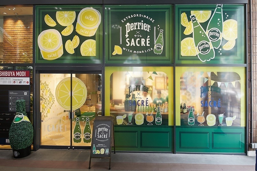 「ペリエ」×「サクレ」ポップアップストア外観