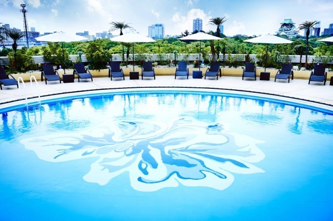 大阪城を望むブティックプールのパス付き　ホテルニューオータニ大阪