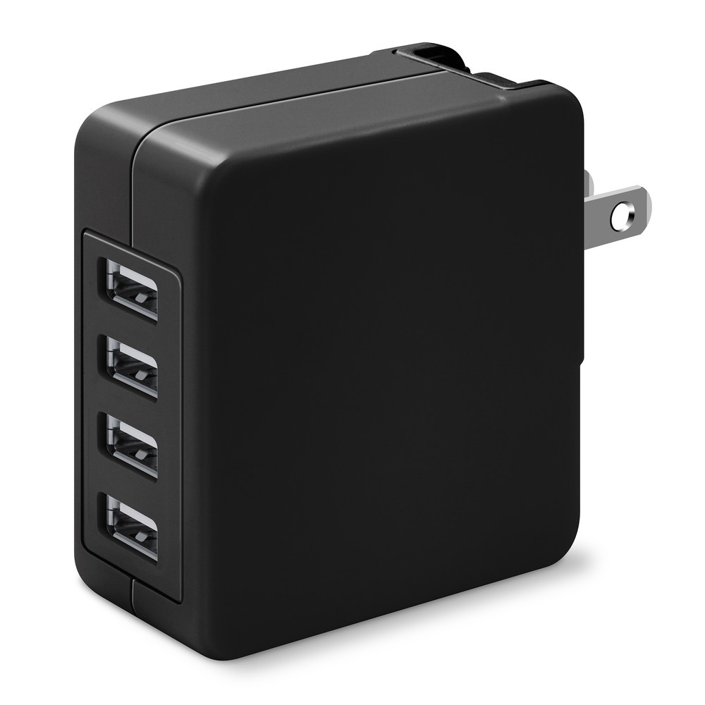 最大5.4A出力　複数の機器を同時充電できるUSB-AC充電器