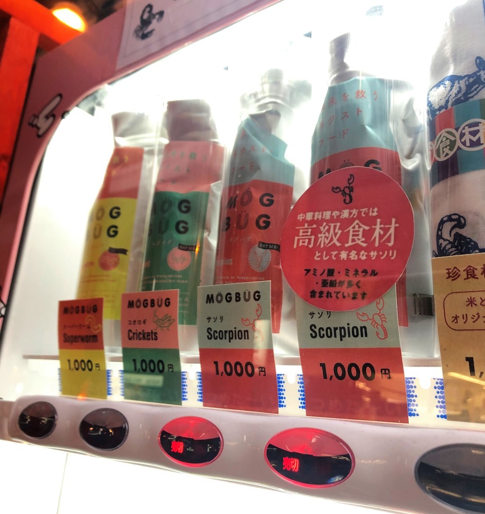 サソリは全て売り切れていた