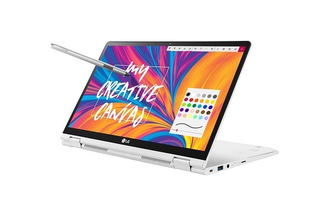 タブレットでも使える、LG初の「2 in 1」ノートPC「LG gram」