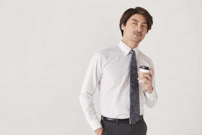 AOKI、「ORIHICA」から食事汚れが付きにくく落ちやすい「汚れガードシャツ」発売