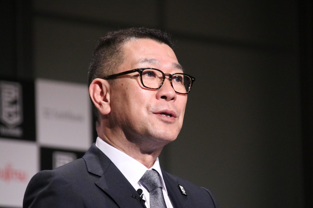 新シーズンの展望を語るBリーグチェアマンの大河正明さん