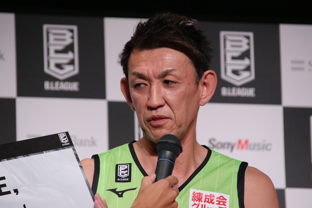 最年長Bリーガーの北海道・折茂武彦選手