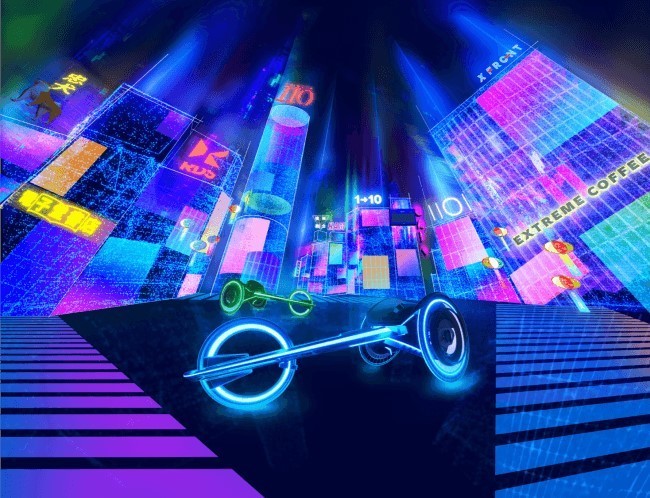 車いすレースで「2100年の東京」を駆ける　VRゲーム「CYBER WHEEL X」登場