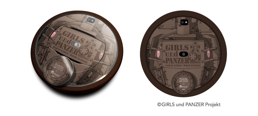 「ガルパン」コラボのロボット掃除機　「西住みほ」のボイス多数収録