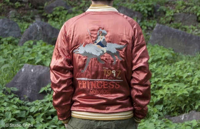 「もののけ姫」モチーフスカジャン第2弾はリバーシブル仕様