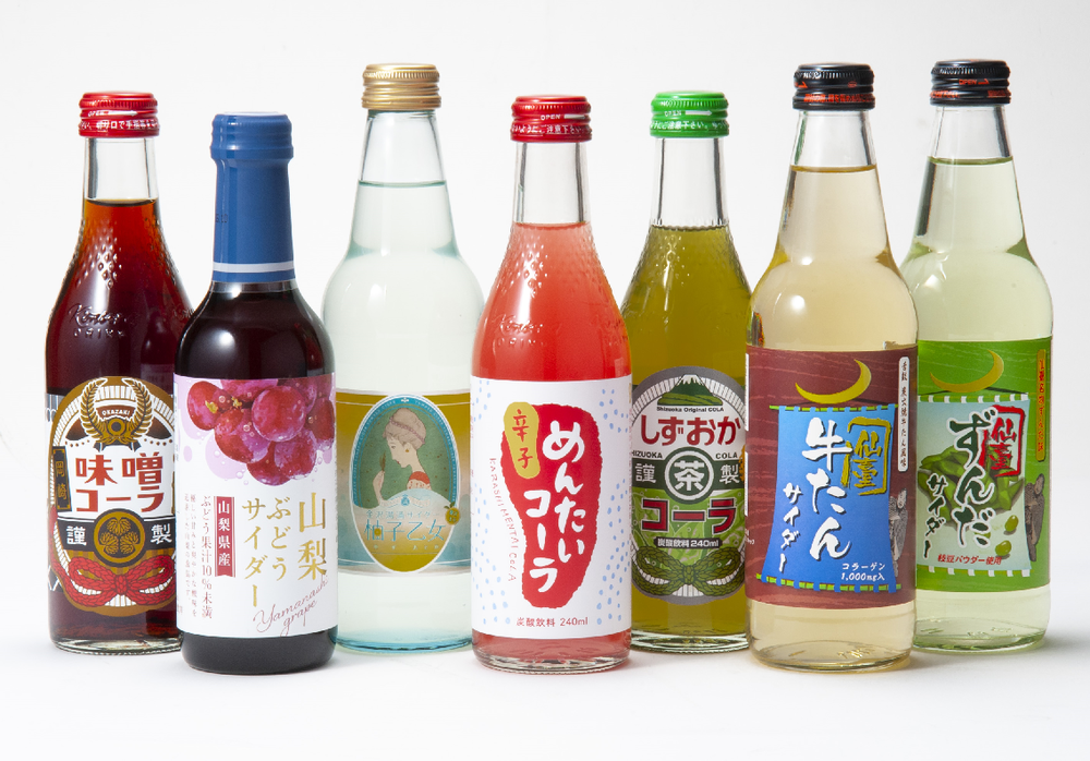 ご当地ドリンクは100種以上