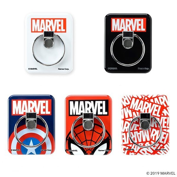 スパイダーマンにキャプテン・アメリカ　「MARVEL」デザインのスマホホルダー