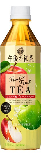 「午後の紅茶」りんごのフルーツティー　はちみつがアクセント