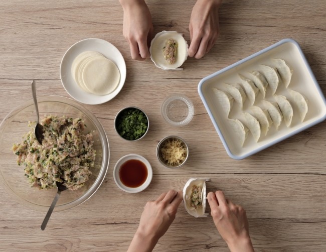 初めてでも本格的なギョーザが手早く作れる「ぎょうざ包み」