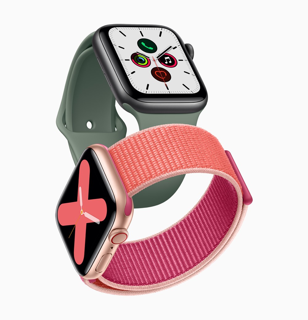 スリープせず常時表示「Apple Watch Series 5」　バッテリー駆動18時間